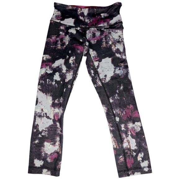Lululemon Wunder Under High Rise Crop Legging Size 4 - Picture 1 of 7